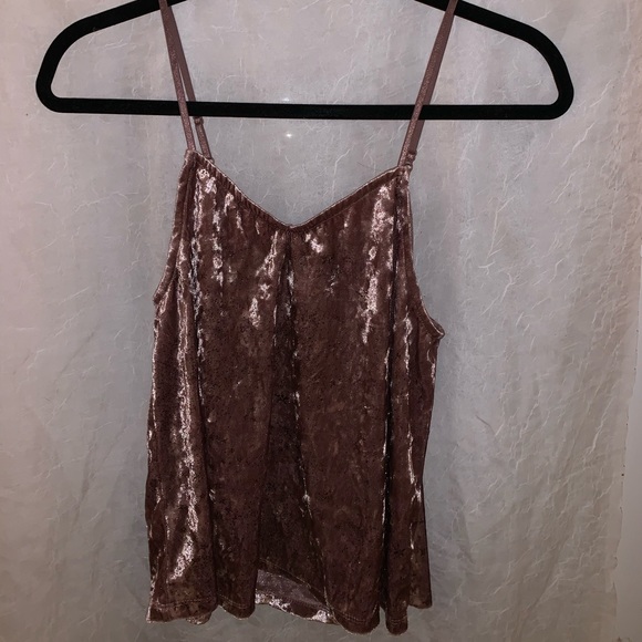 Mudd Tops - Mudd Pink VELVET Women’s tank top
